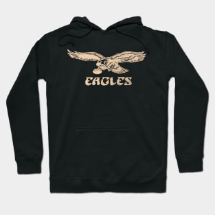 Eagles Vintage Original Aesthetic Tribute 〶 Hoodie